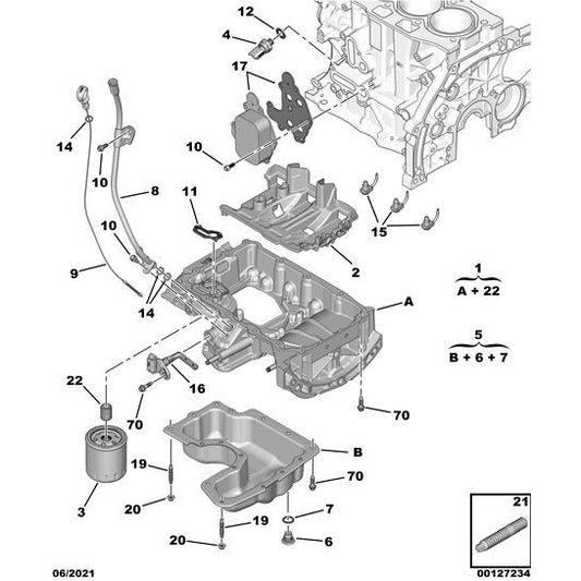O-Ring - Citroen Berlingo 2015-2018 Petrol | 117026