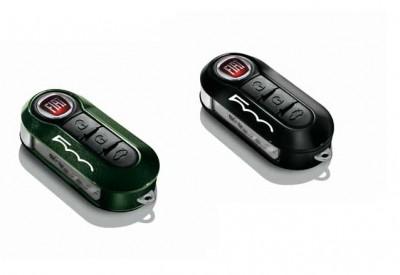 Key Cover - Fiat 500 - Metallic Anthracite Grey / Pastel Black | 50927025