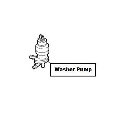 Genuine Fiat Windscreen Washer Electric Pump - Alfa Romeo 156 | 46760972 | 46760972