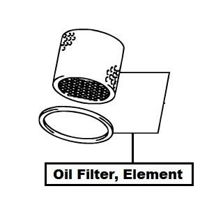 1x Genuine Oil Filter - Suzuki Sx4 S-Cross/Vitara | 16510-62M00-000