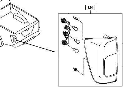 Genuine Nissan Combination Lam | 265554KJ0A