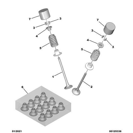 Exhaust Valve - Citroen C3 2015-2021 Petrol | 1608838780