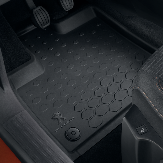 Rubber Floor Mats - Peugeot Rifter 2018-2020 | 1627795780