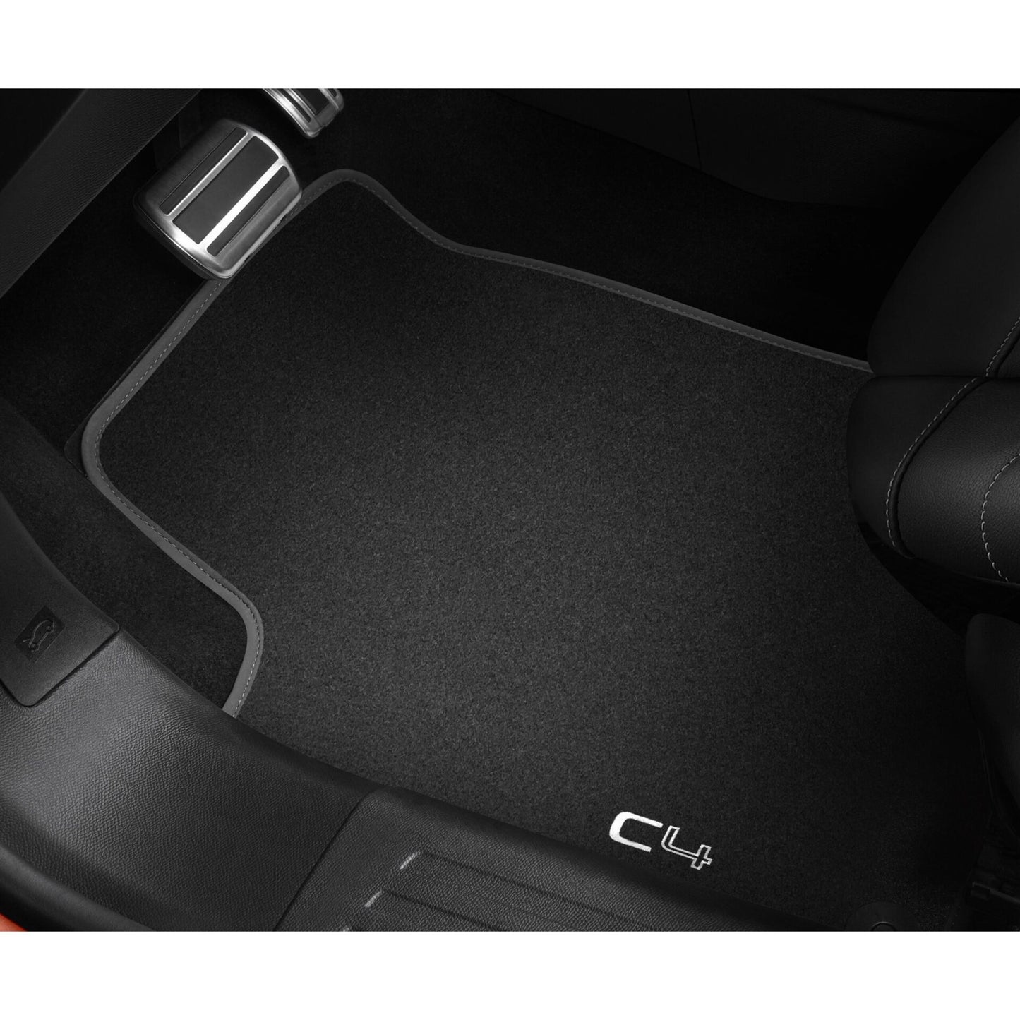Genuine Peugeot Citroen C4 2018-2020 Velour Floor Mats Front And Rear | 1671971380