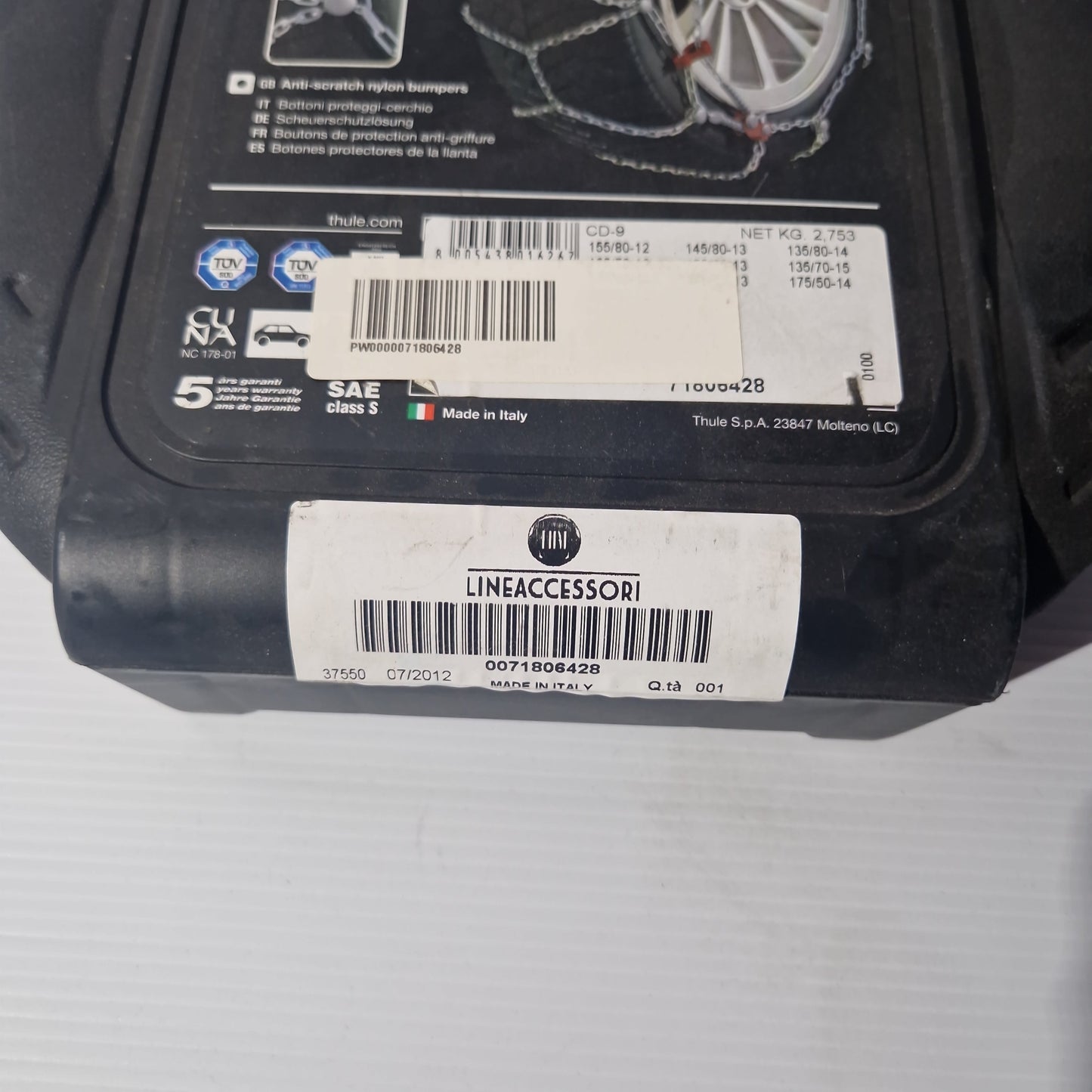 Thule - Anti-Skid Snow Chain CD-9 - Fiat | 71806428