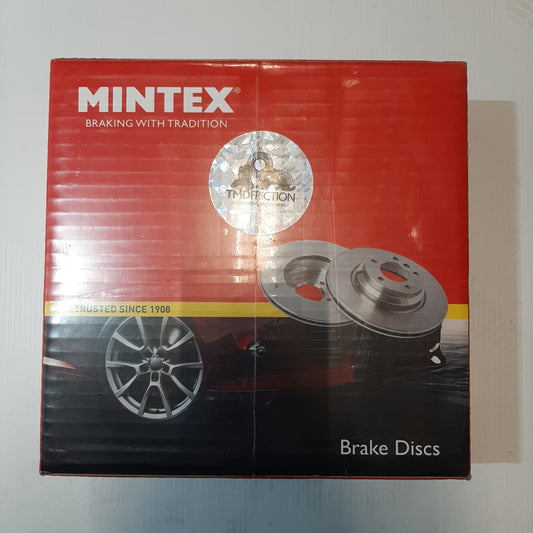 Mintex 2x Front Brake Discs for Ford Fiesta | 815203316