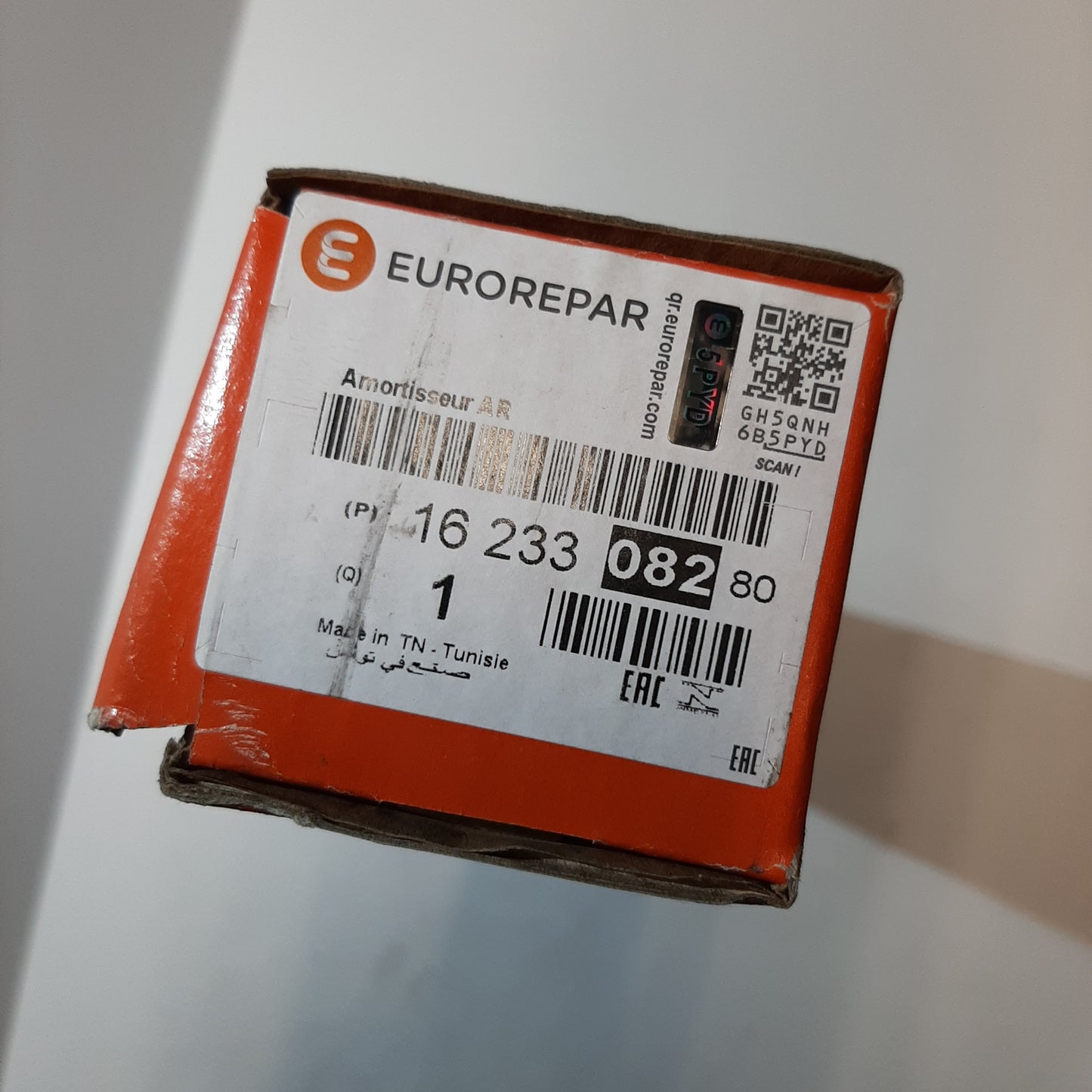 Eurorepar - Rear Shock Absorber For SEAT Ibiza / Cordoba | 1623308280