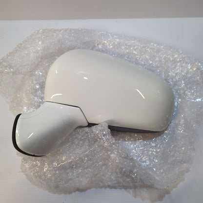 Genuine Left Outer Rear View Mirror - Suzuki - White Gloss | 84702-61M10-2KW