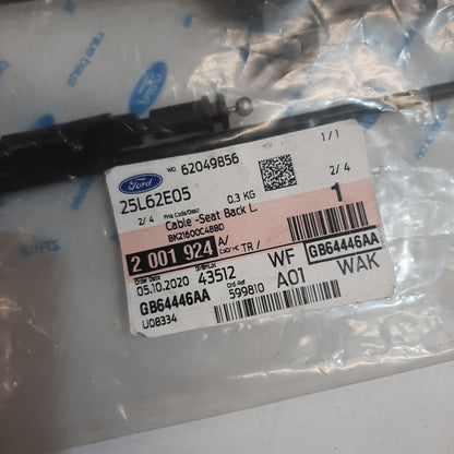Genuine Ford Cable - Seat Back Latch Release | 2001924