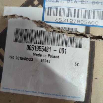 Genuine Left Half Shaft - Fiat 500 2012- | 51955481