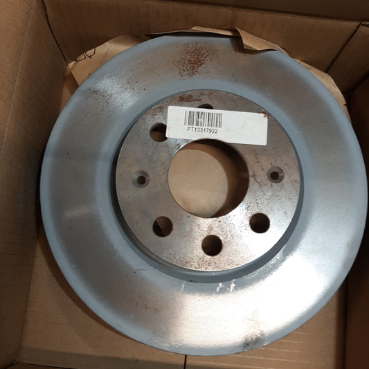 1x Genuine Front Brake Disc - Vauxhall Adam / Corsa | 13317922