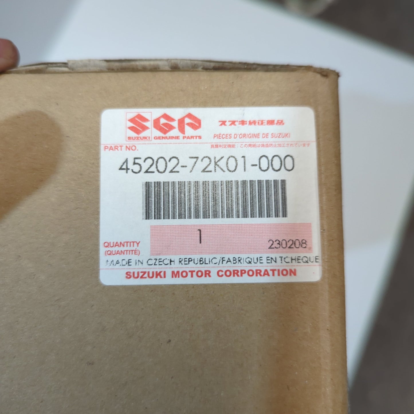 Genuine Front Left Suspension Arm - Suzuki Swift / Splash | 45202-72K01-000