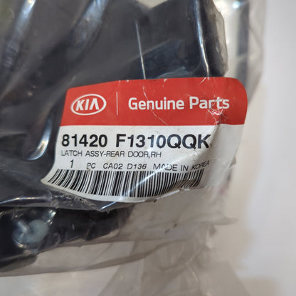 Genuine Rear Right Door Latch - Kia Sportage 2015-2022 | 81420F1310QQK