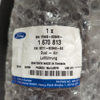 Genuine Inercooler Air Duct - Ford Ford Transit TT9 2008-2014 | 1670813