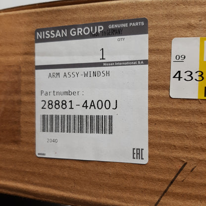 Genuine Nissan Arm Assy-Windsh | 288814A00J