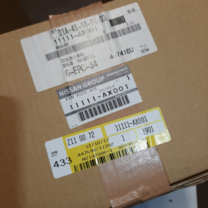 Genuine Nissan Pan Assy-Oil | 11111AX001
