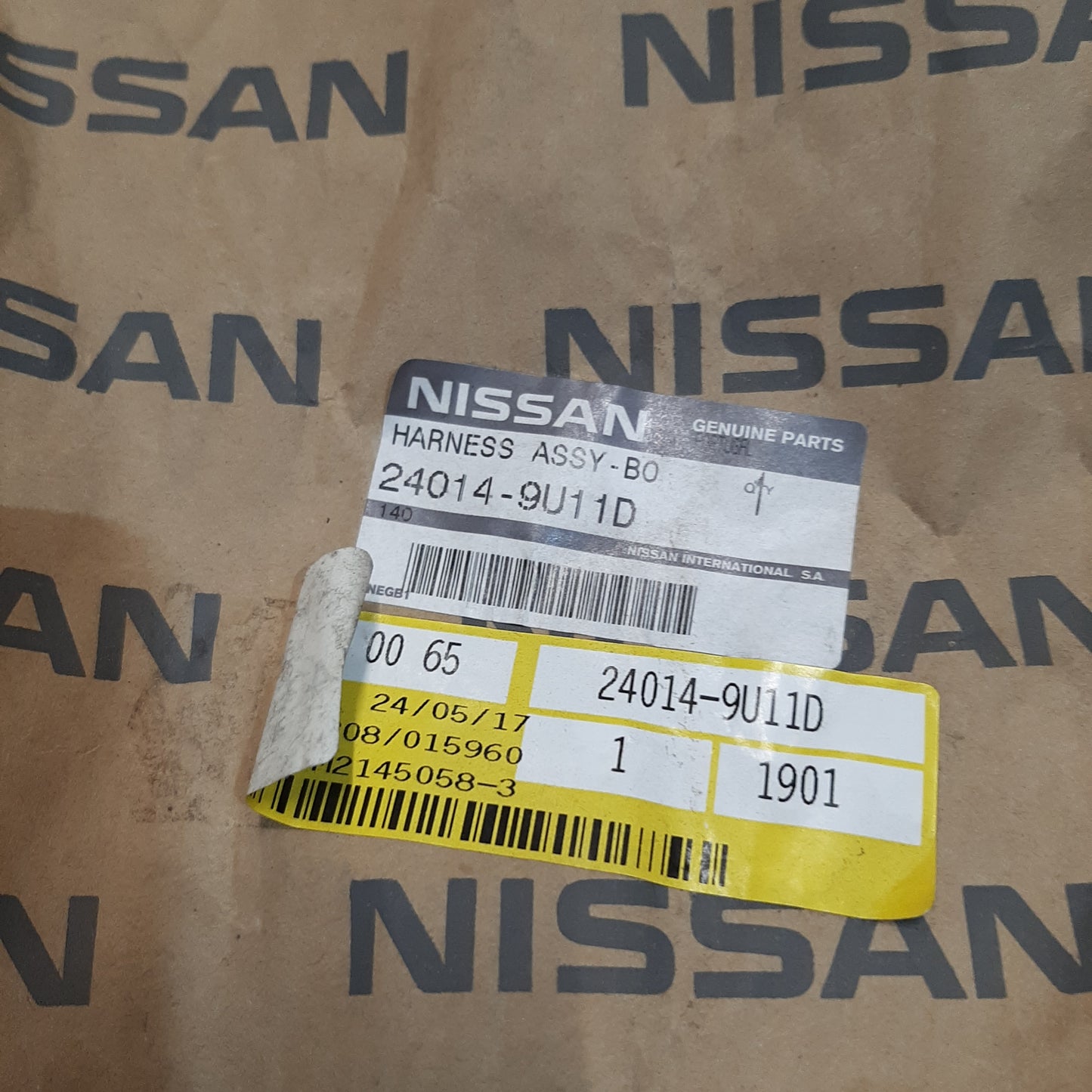 Genuine Nissan Harness Assy-Bo | 240149U11D