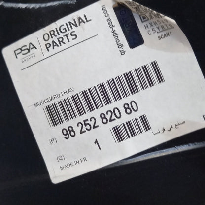 Genuine Peugeot Mudguard | 9825282080