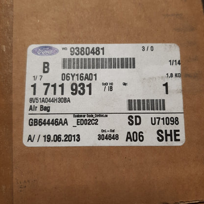 Genuine Passenger Dash Air Bag - Ford Fiesta 2010-2019 | 1711931