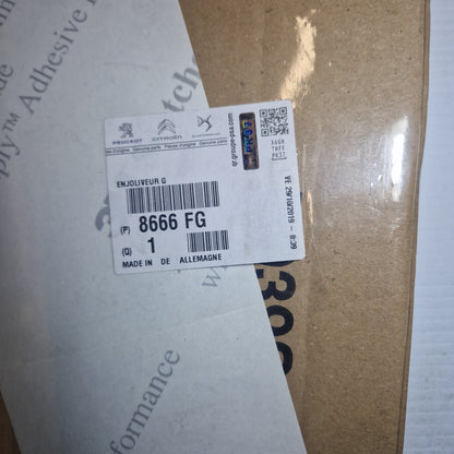 Genuine Left Front Column Moulding - Citroen C3 II| 8666FG