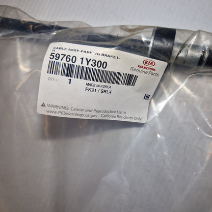 Genuine Hand Brake Cable - Kia Picanto 2011-2017 | 597601Y300