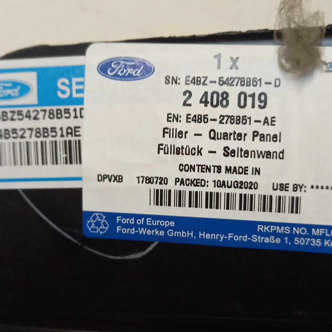 Genuine Rear Left Wheel Arch Liner - Ford Ka+ | 2408019