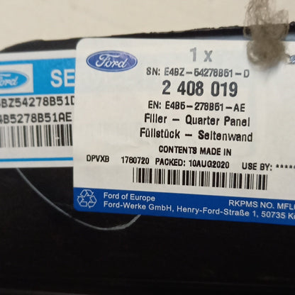 Genuine Rear Left Wheel Arch Liner - Ford Ka+ | 2408019