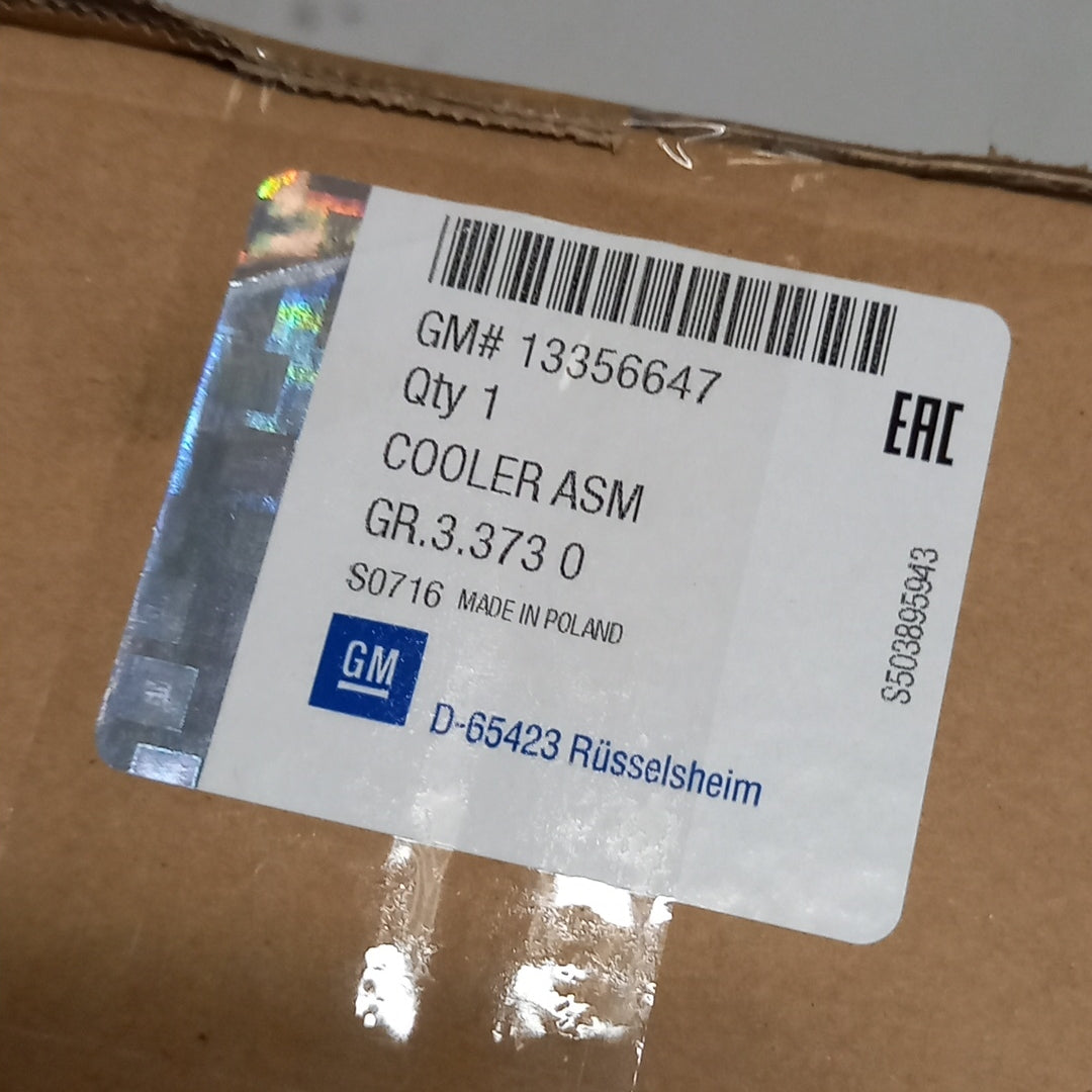 Genuine Intercooler - Vauxhall Astra | 13356647