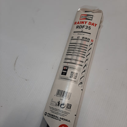 Champion - Rainy Day RDF35 14" Nearside Wiper Blade - Various Makes | 59137890