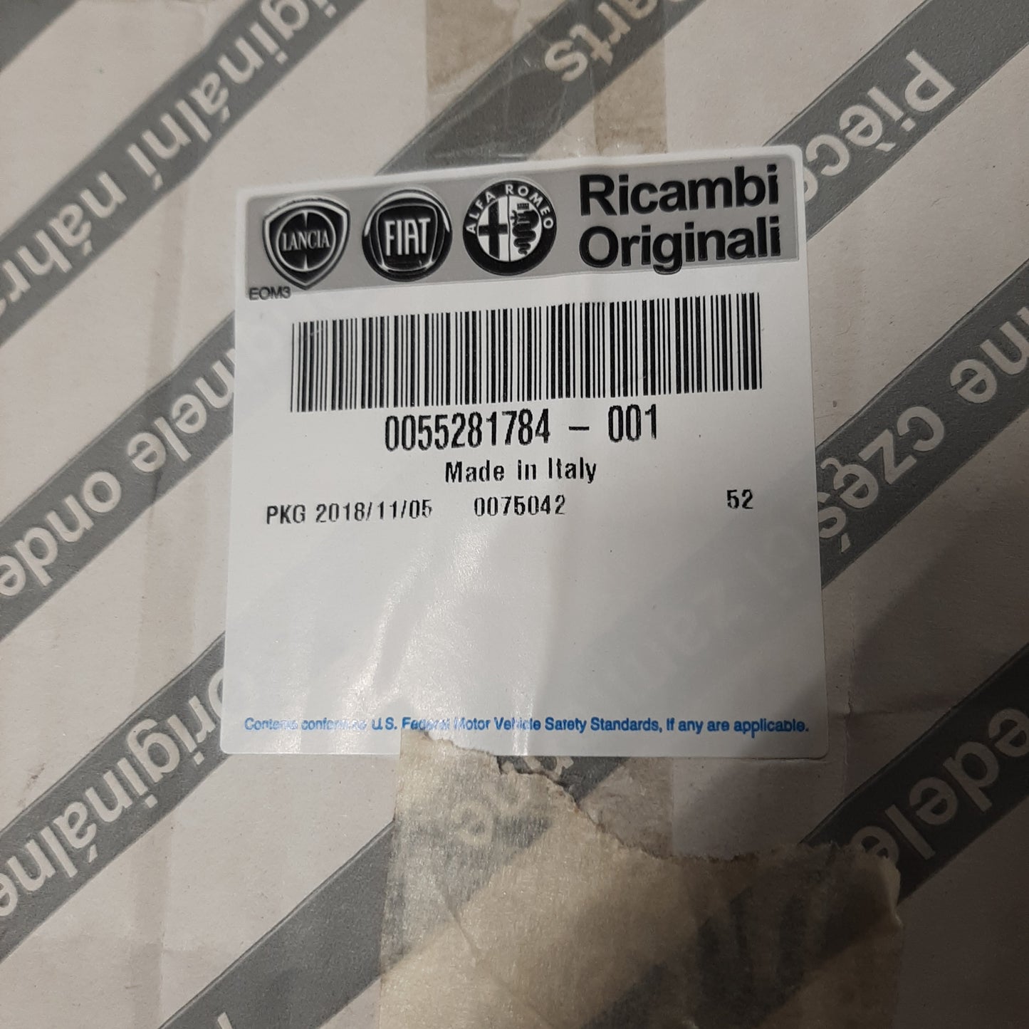 Genuine Fiat Control | 55281784