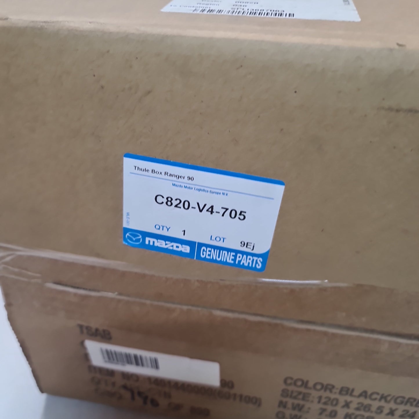 Genuine Roof Box - Mazda | C820V4705