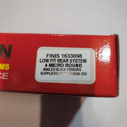 Xvision - Low Fit Rear System 4 Micro Round Angled Black Sensors| 1633098