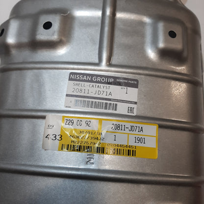 Genuine Catalyst Converter Upper Cover - Nissan Qashqai / X-Trail | 20811JD71A
