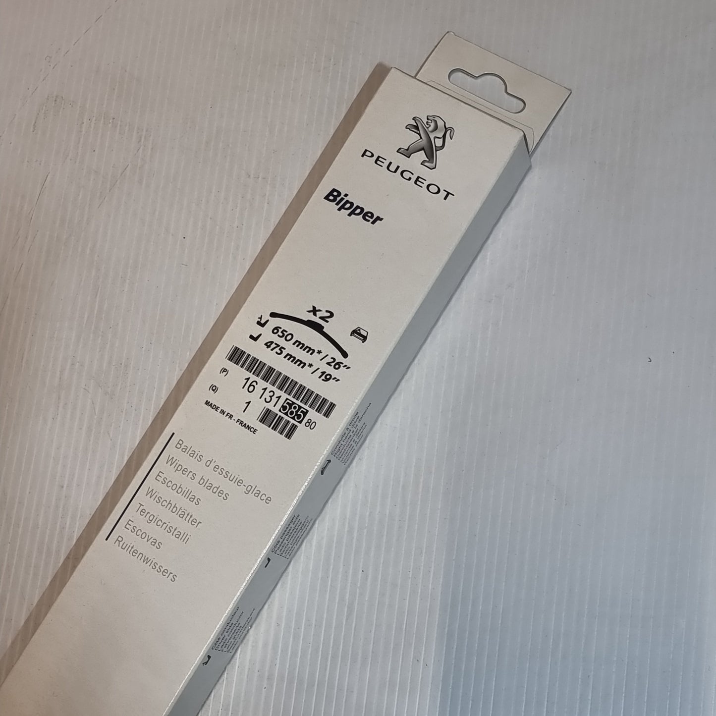 Genuine Peugeot Set Flat Blades | 1613158580