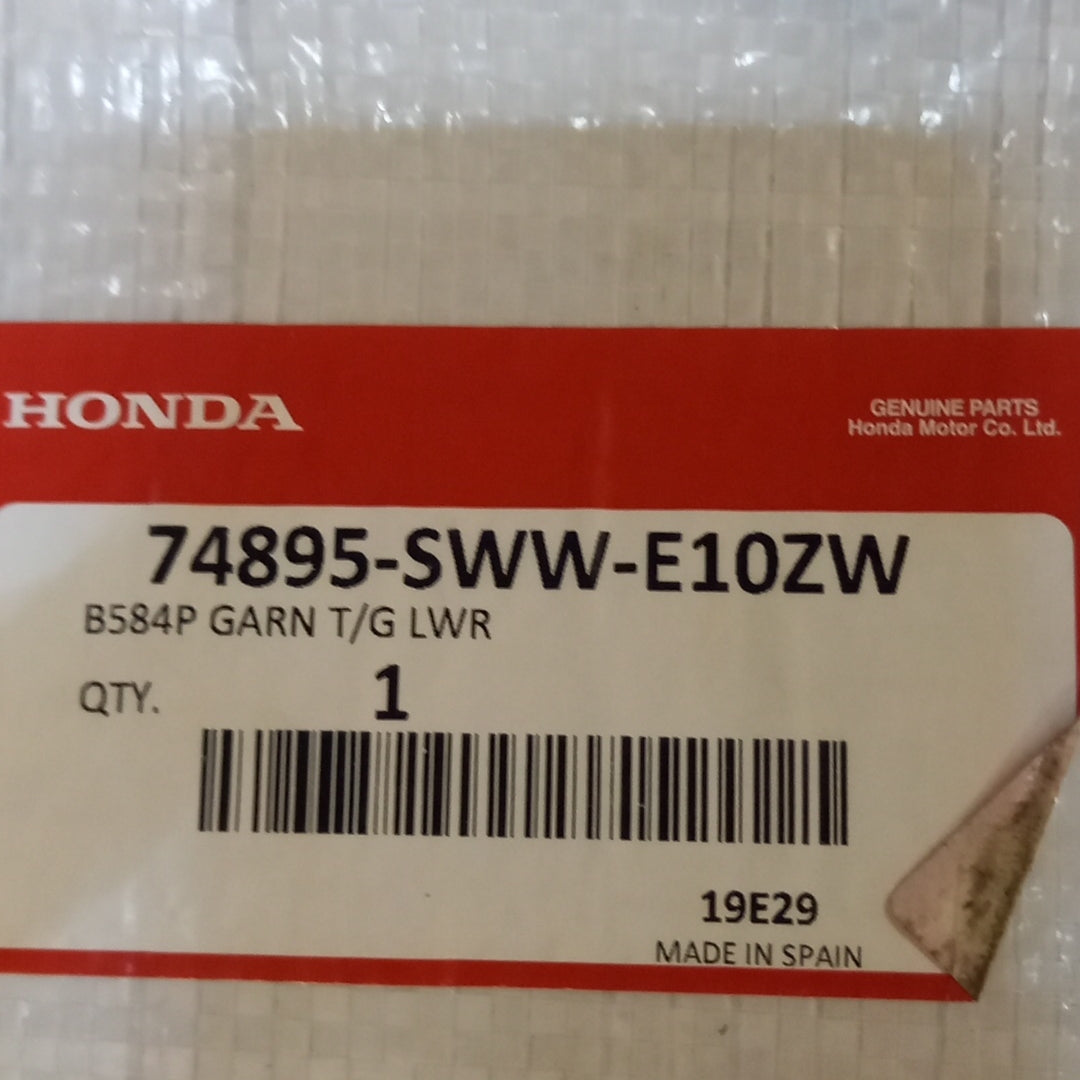 Genuine Tailgate Trim - Honda | 74895SWWE10ZW