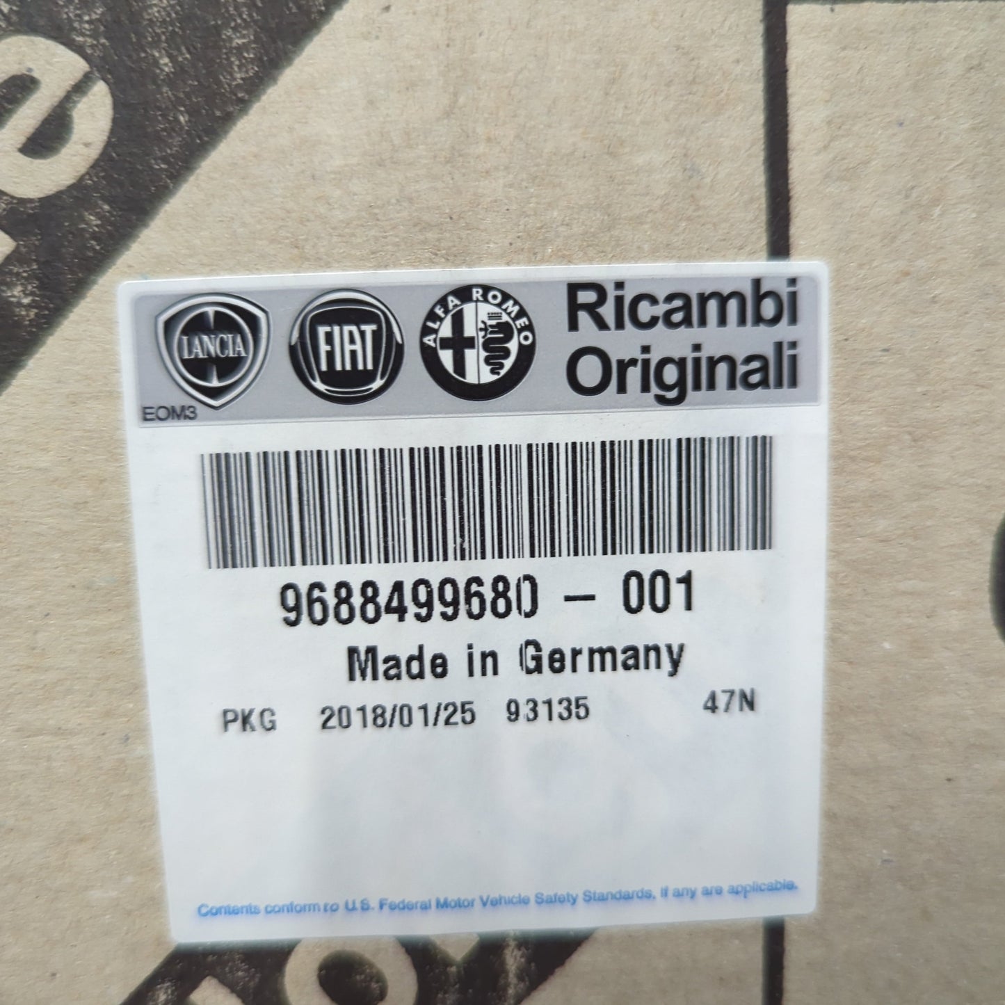 Genuine Fiat Injection Pump | 9688499680