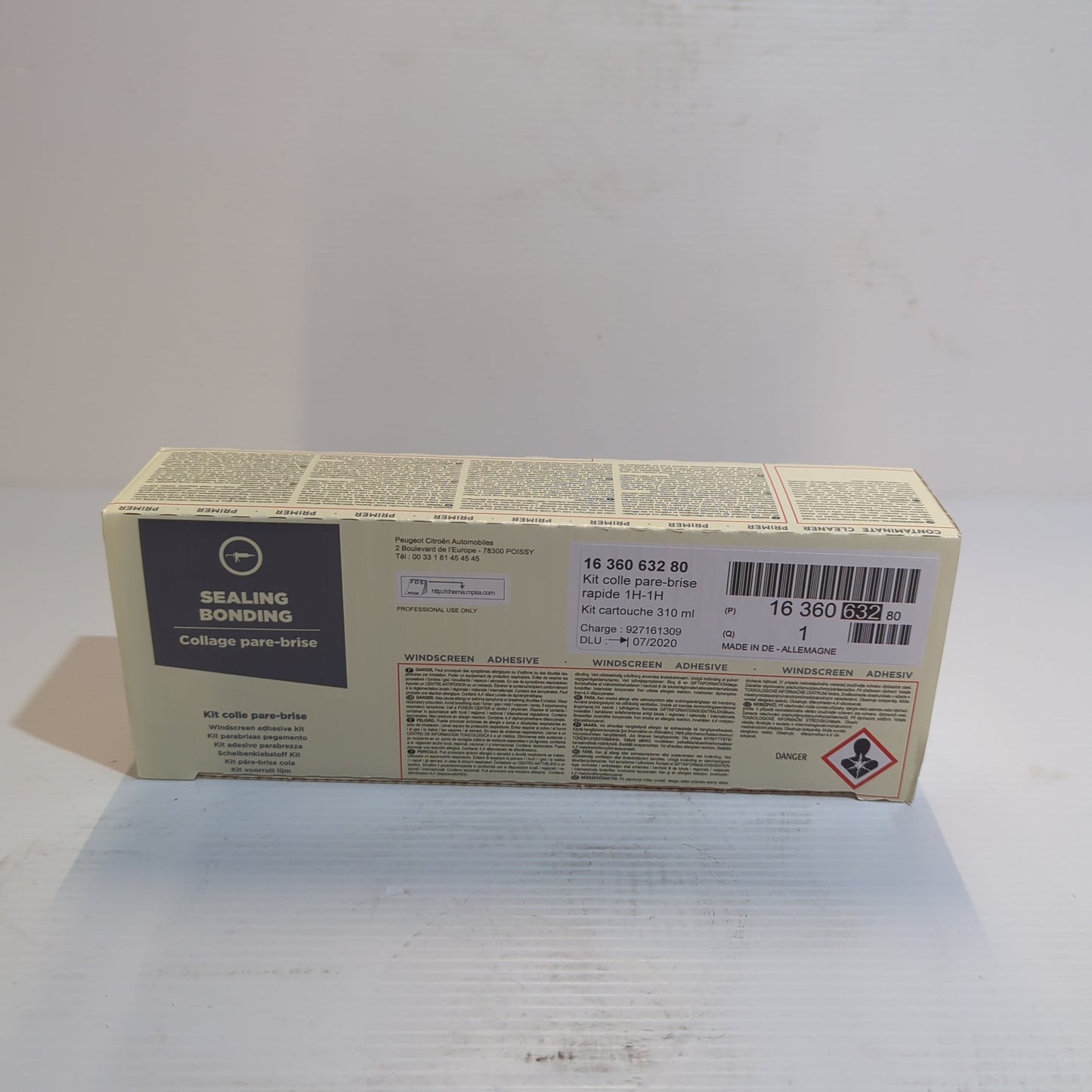 Genuine Peugeot F:Wscreen Bond | 1636063280