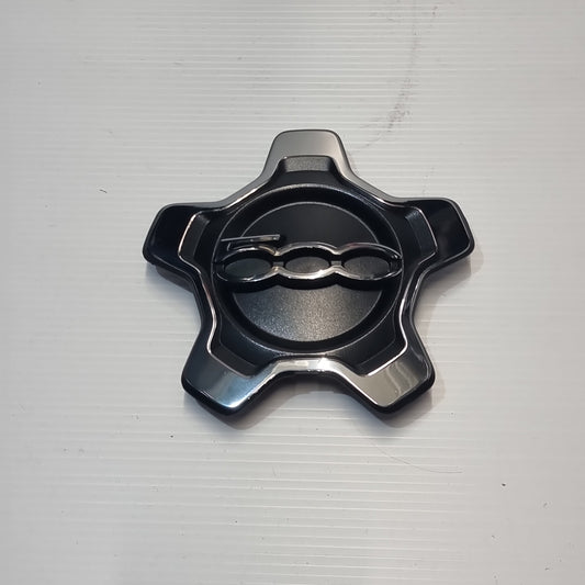 Genuine Alloy Wheel Centre Cap - Dark Chrome - Fiat 500 X | 735626312