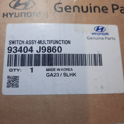 Genuine Steering Wheel Switches - Hyundai Kona 1.0 2017-2024 | 93404J9860