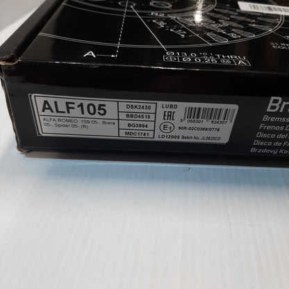 Eurobrake - Front Brake Disc for Alfa Romeo 159 / Brera / Spider | 815201024