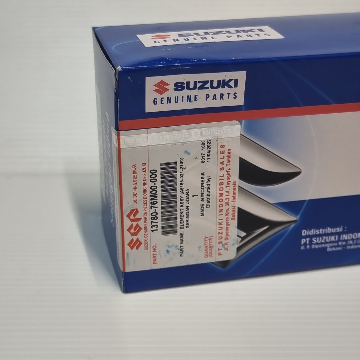 Genuine Air Filter - Suzuki Celerio | 13780-76M00-000