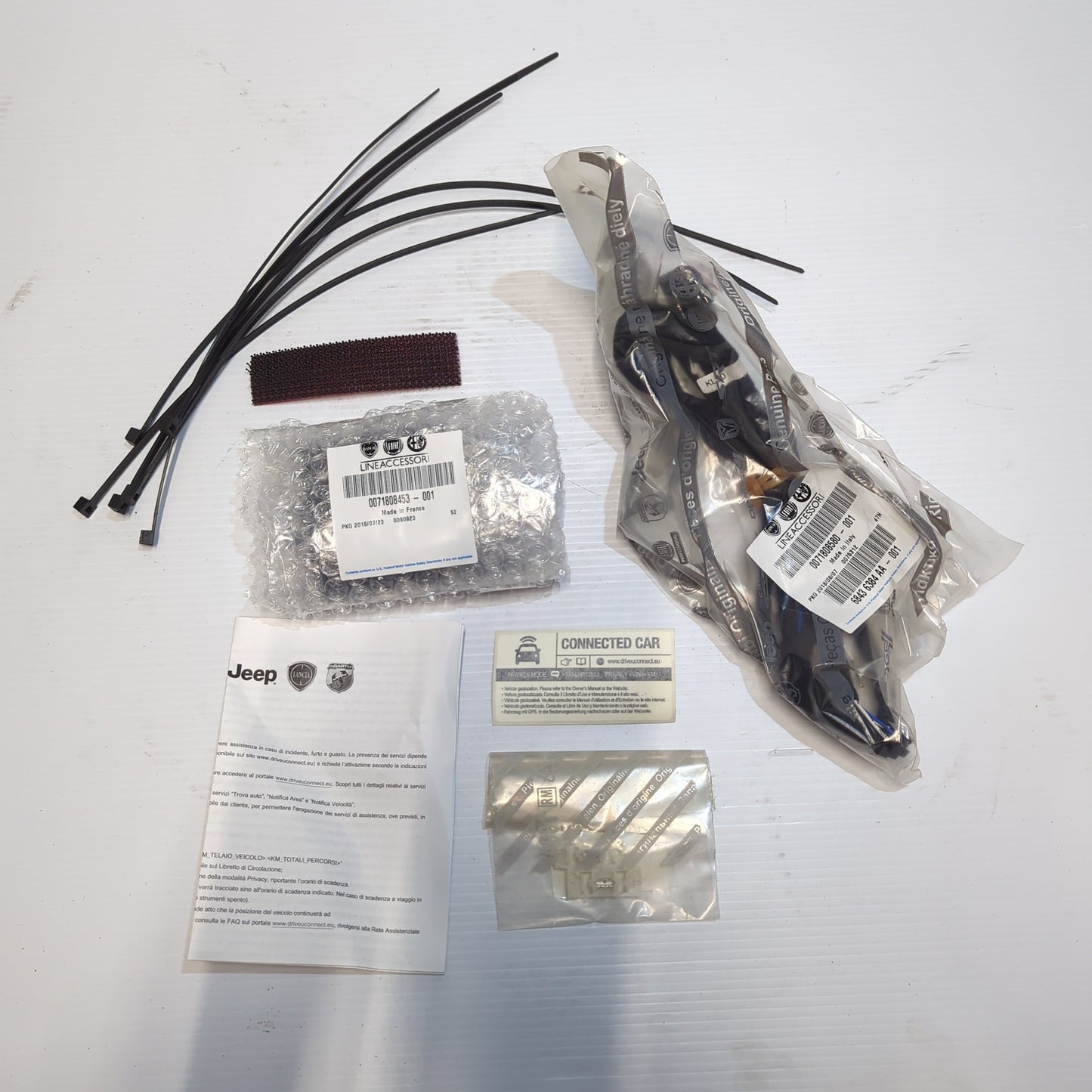 Genuine Connect Kit - Fiat 500 / Panda / Doblo / Ducato | 71808653