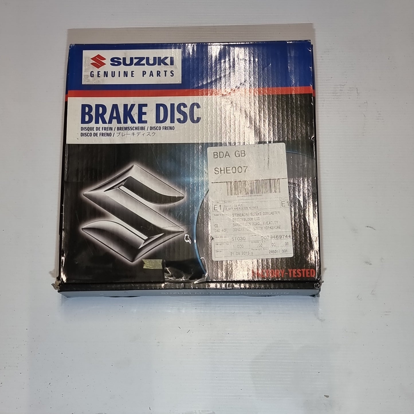 Genuine Suzuki Disc Brake | 55211-76J02-000