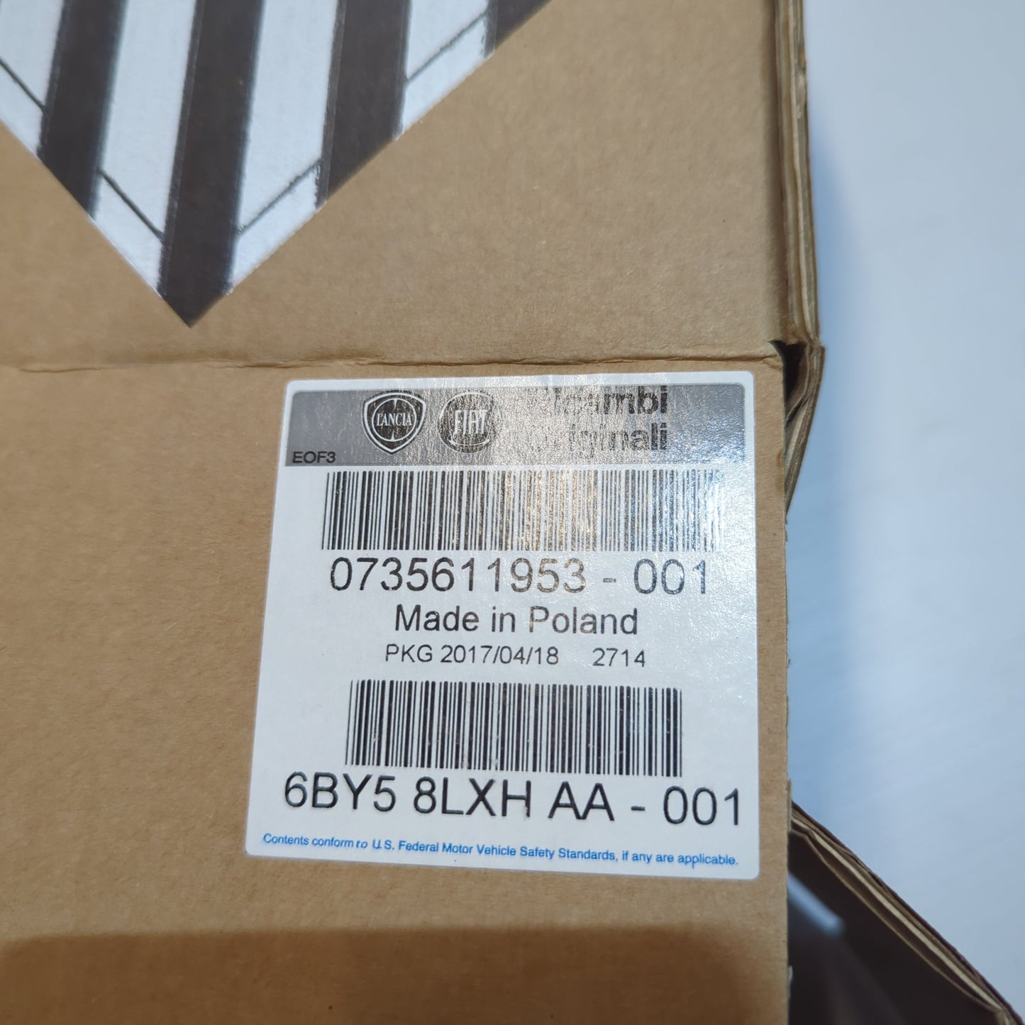 Genuine Fiat Seat Belt | 735671939