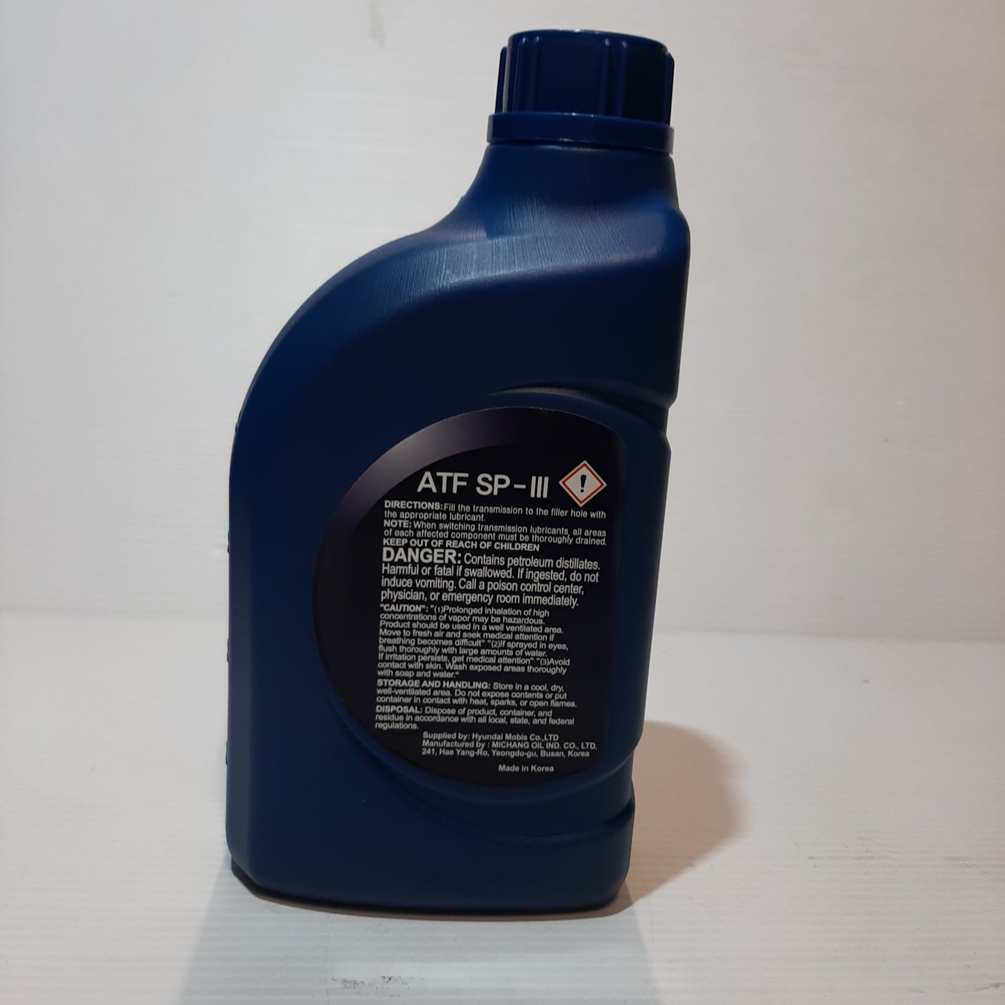 Genuine Hyundai Auto Transmission Oil - 1L ATF SP III | 450000100
