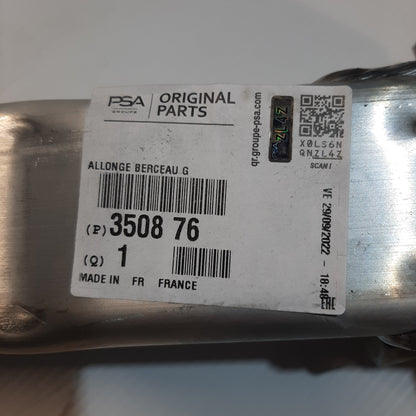 Genuine Front Body Left Subframe Extension - Citroen / Peugeot | 350876