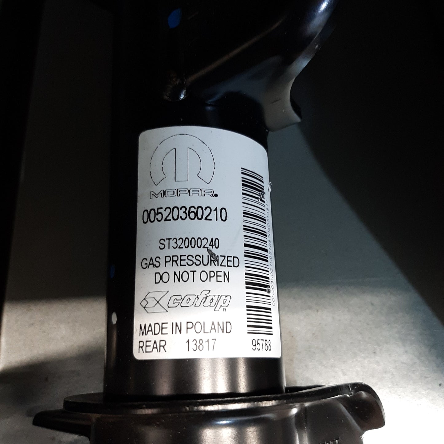 Genuine Fiat Shock Absorber | 52036021