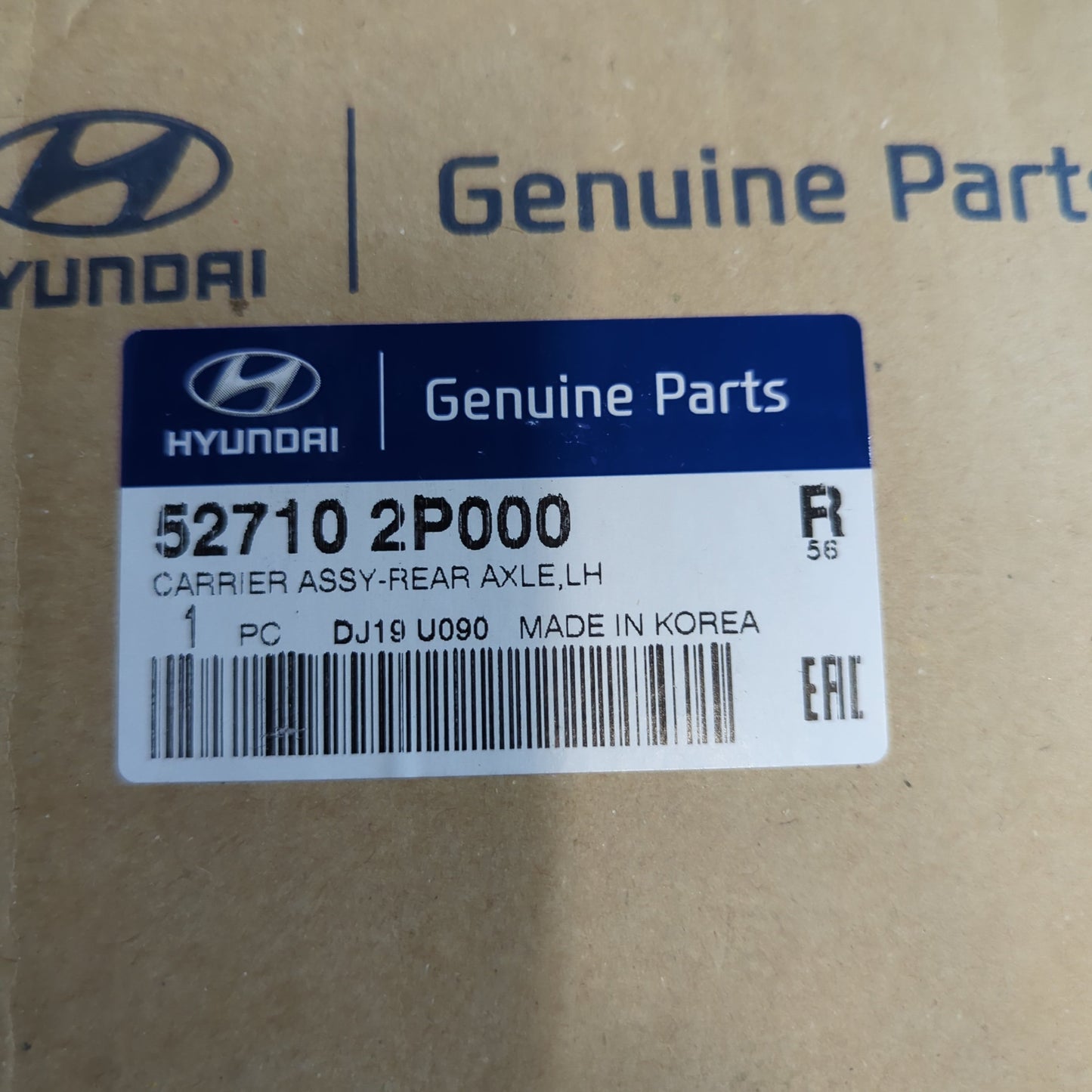 Genuine Rear Left Axle Knuckle - Hyundai Santa Fe | 527102P000