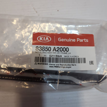 Genuine Kia Moulding Assy-Rr Dr | 83850A2000