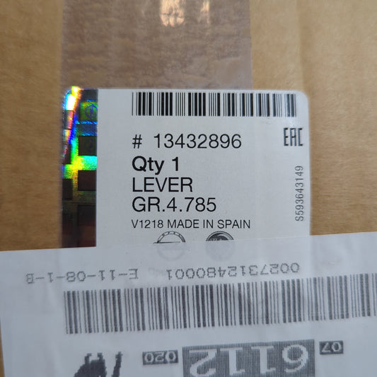 Genuine Vauxhall Handbrake Lever | 13432896